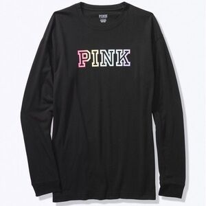 VS PINK RAINBOW CAMPUS TEE